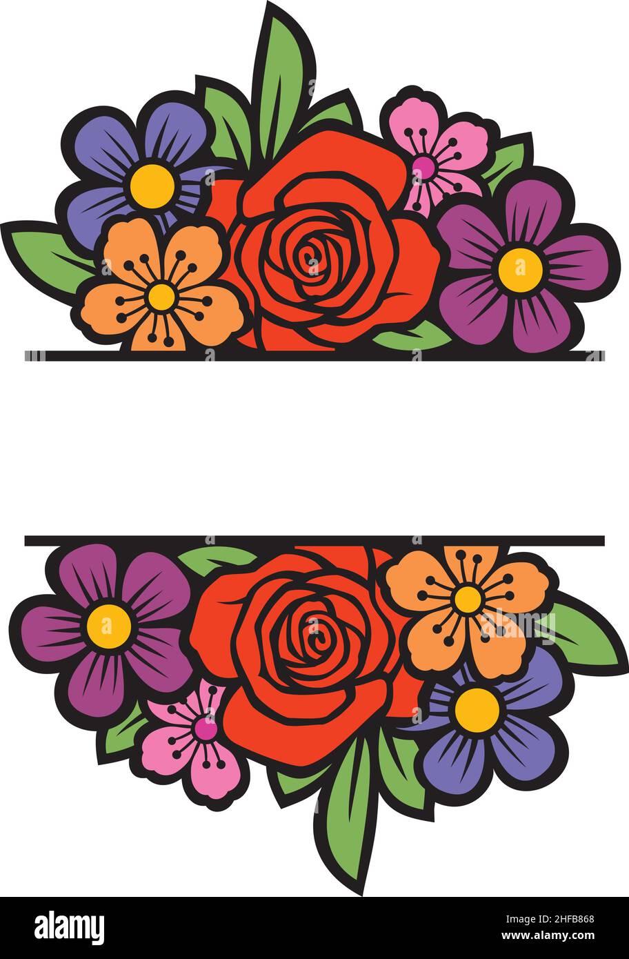 bouquet-of-flowers-floral-frame-or-border-vector-illustration-stock
