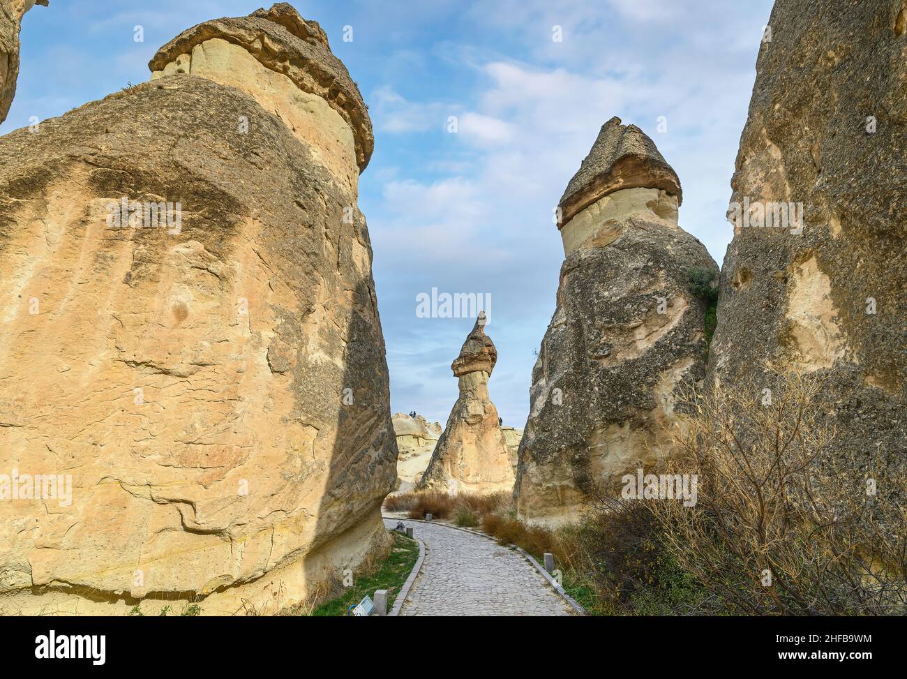 Famous fairy chimneys hi-res stock photography and images - Alamy