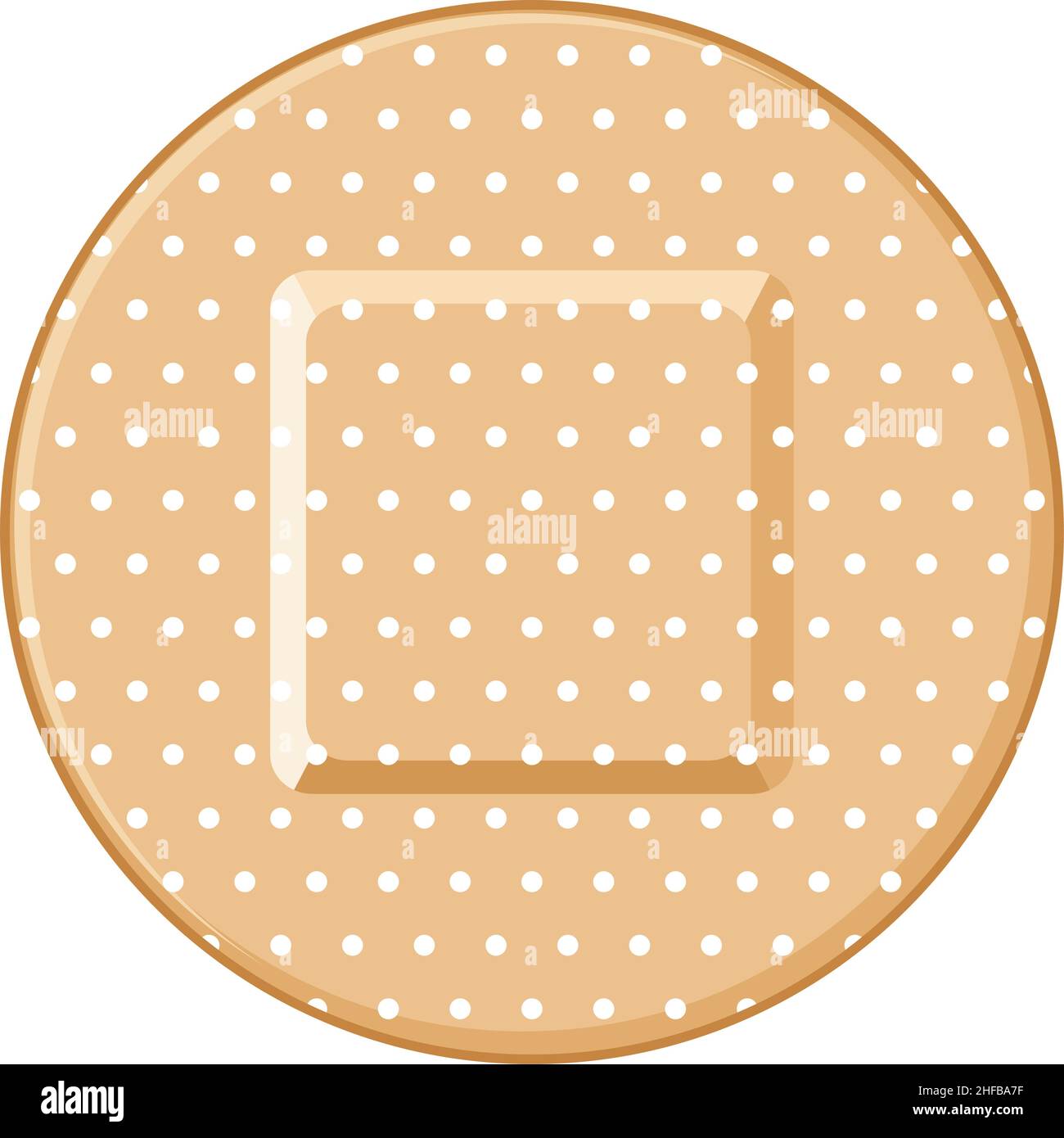 Round adhesive bandage vector illustration Stock Vector Image & Art Alamy