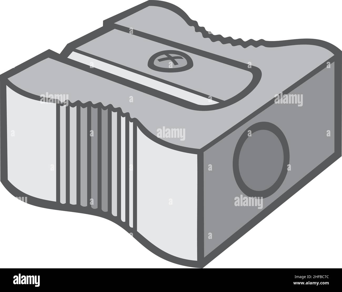 Pencil sharpener vector illustration Stock Vector Image & Art Alamy