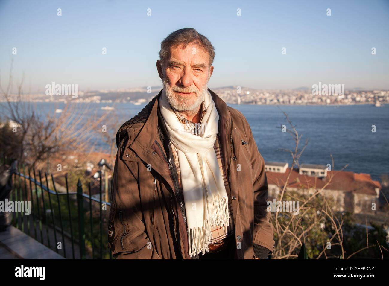 İstanbul/Turkey - 2/17/2014:Ahmet Mekin is a Turkish actor. Stock Photo