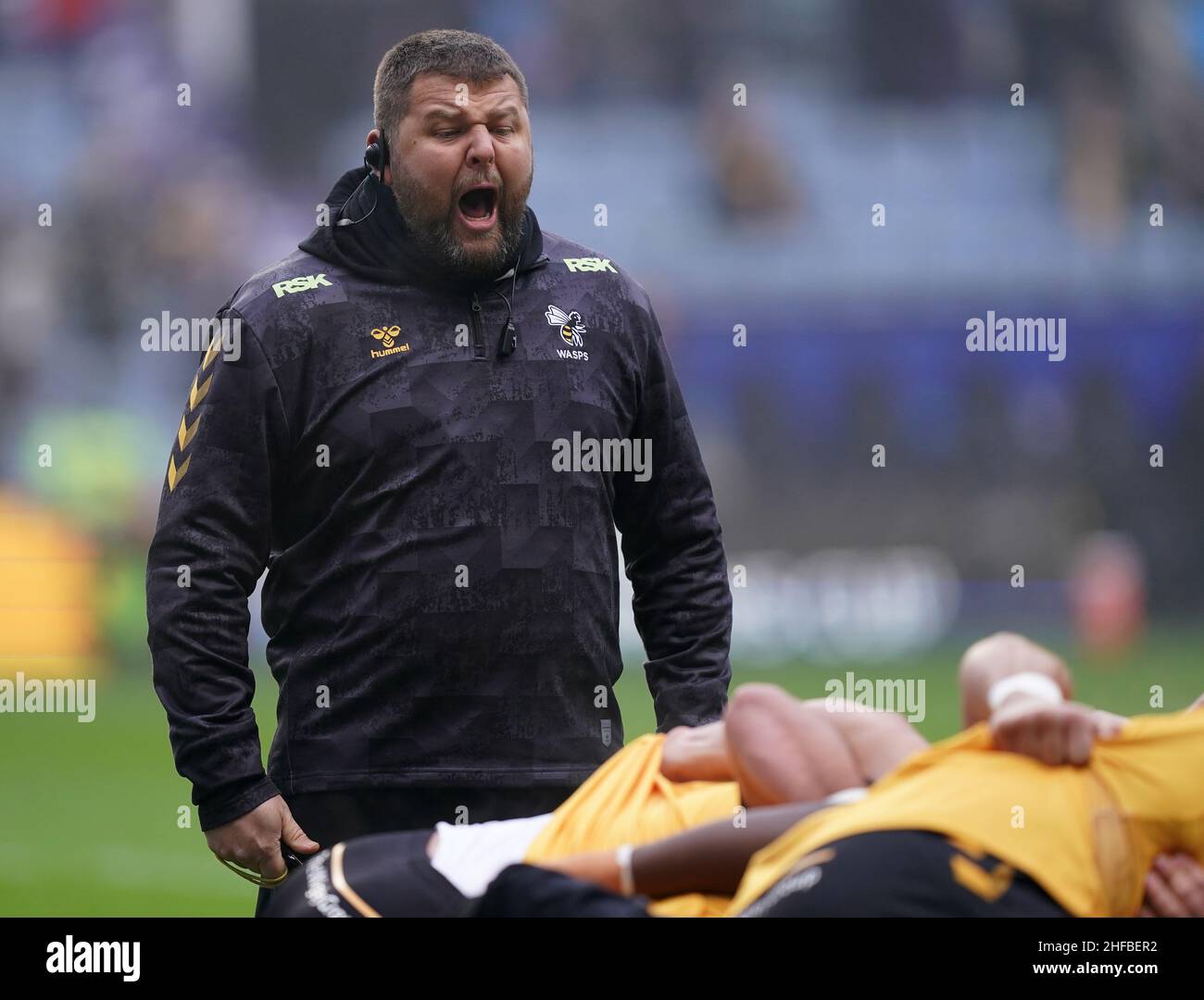 Toulouse's Romain Ntamack (left) and Pita Ahki show their dejection during  the Heineken Champions Cup, Pool A match at Coventry Building Society Arena,  Coventry. Picture date: Saturday January 15, 2022 Stock Photo - Alamy