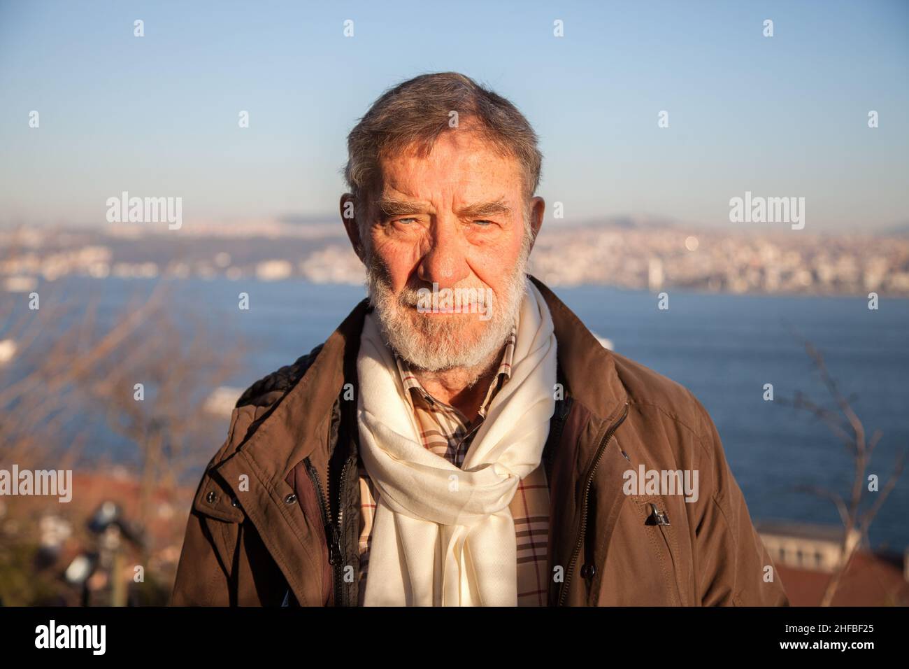 İstanbul/Turkey - 2/17/2014:Ahmet Mekin is a Turkish actor. Stock Photo