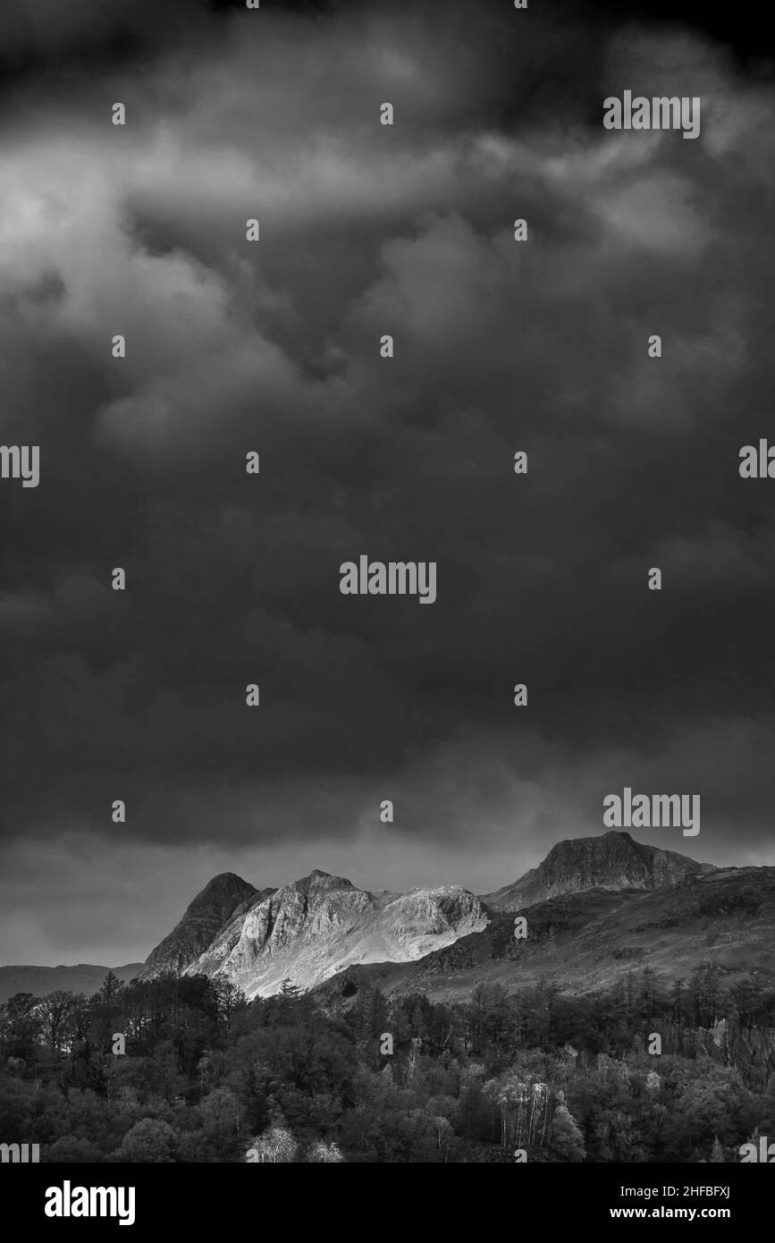 Fell light Black and White Stock Photos & Images - Alamy