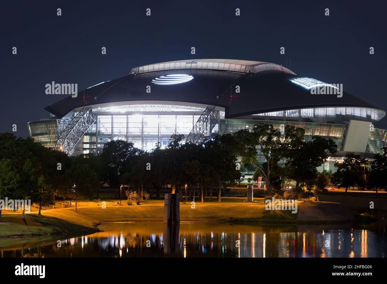 Dallas Cowboys Stadium Stock Photo