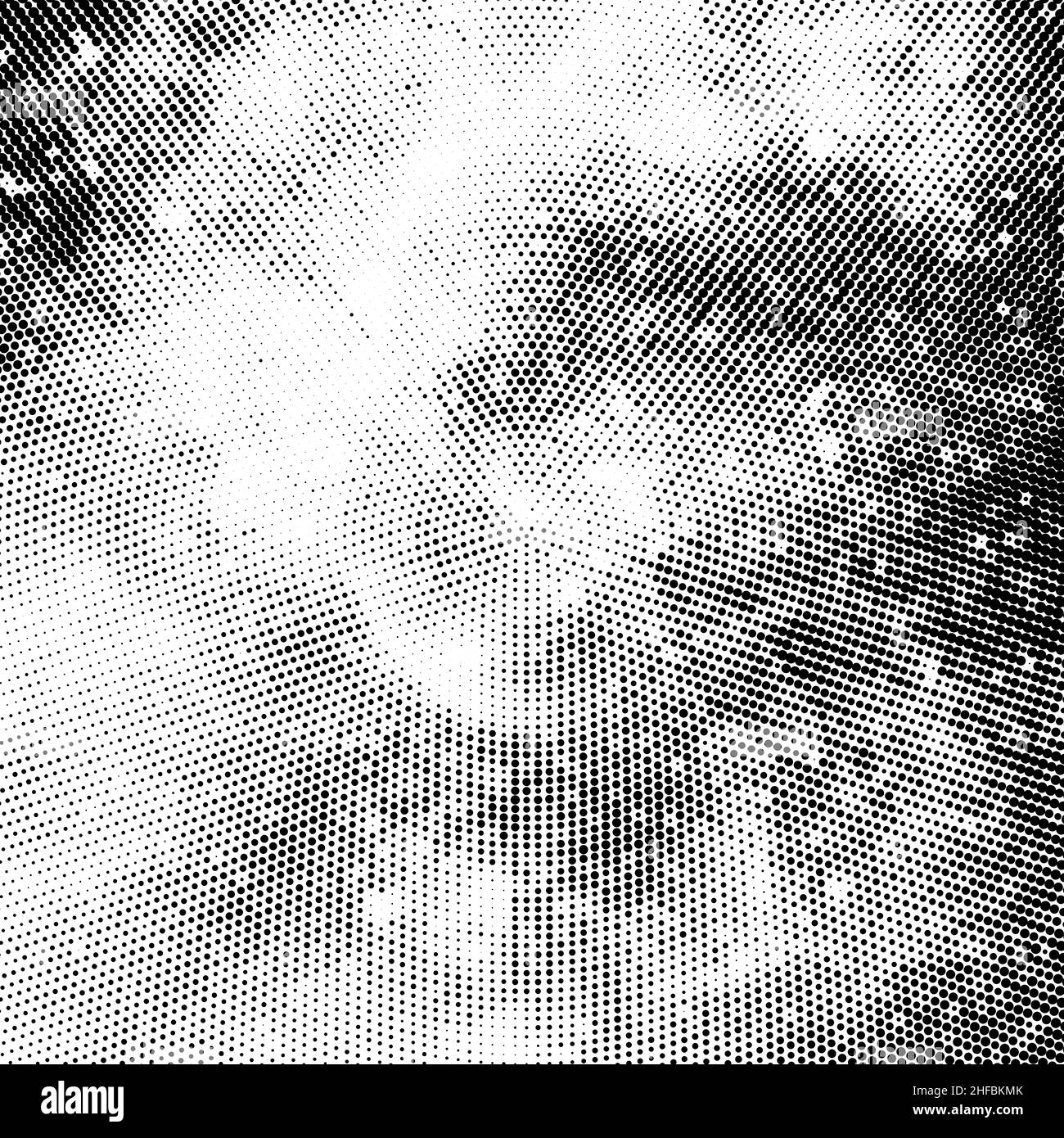 Halftone Pattern. Set of Dots. Dotted Texture on White Background ...