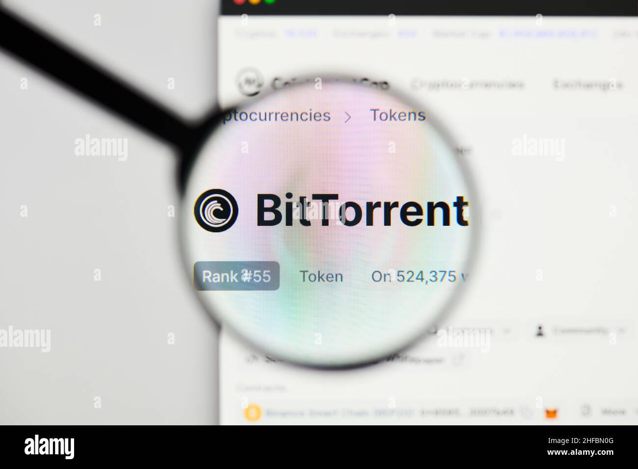 Bittorrent btt coin hi-res stock photography and images - Alamy