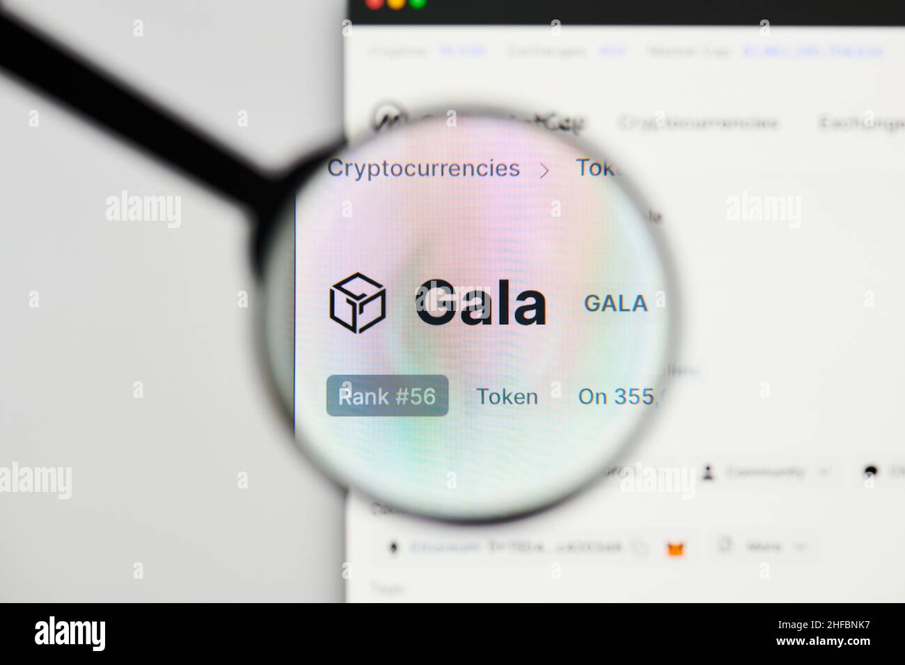 Gala cryptocurrency hi-res stock photography and images - Alamy