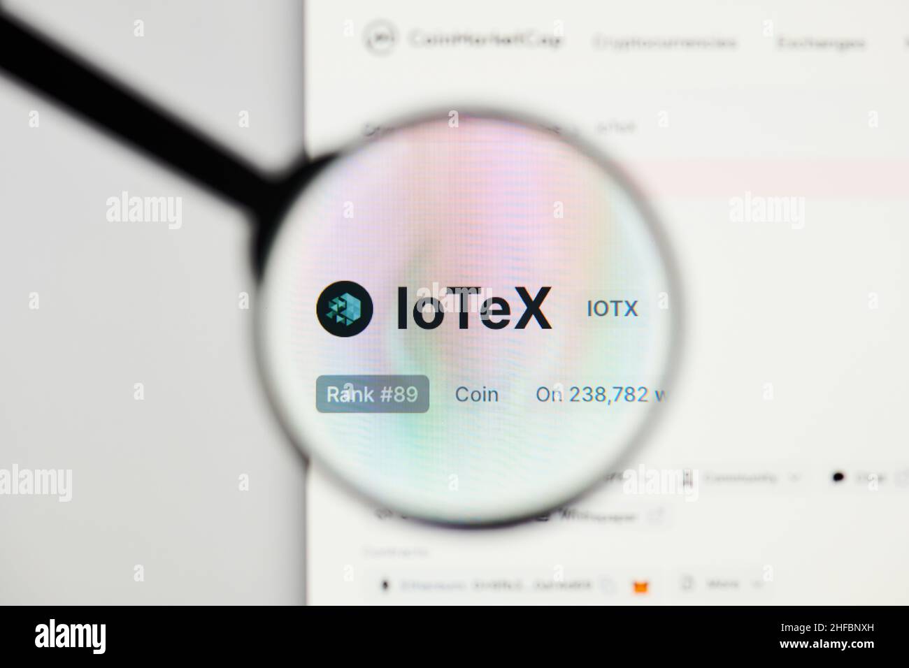 Iotex blockchain hi-res stock photography and images - Alamy