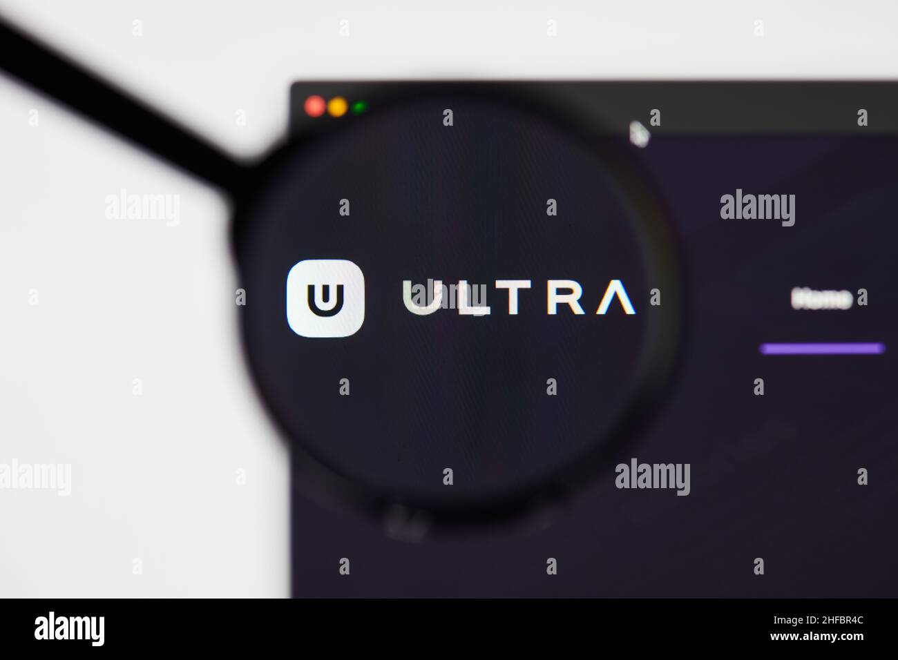 Ultra crypto logo hires stock photography and images Alamy