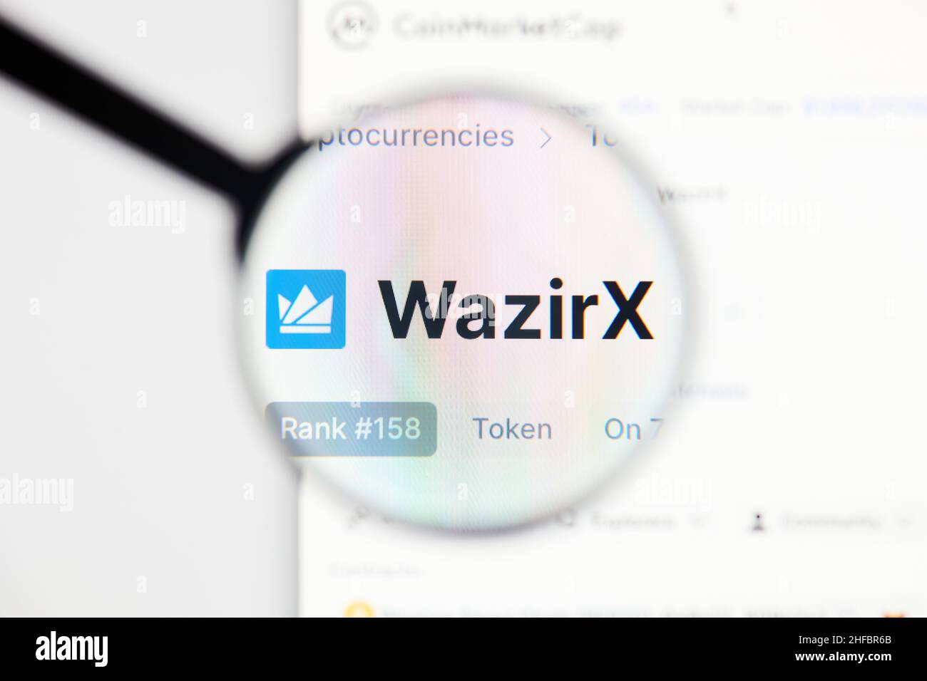 Wazirx (wrx) hi-res stock photography and images - Alamy