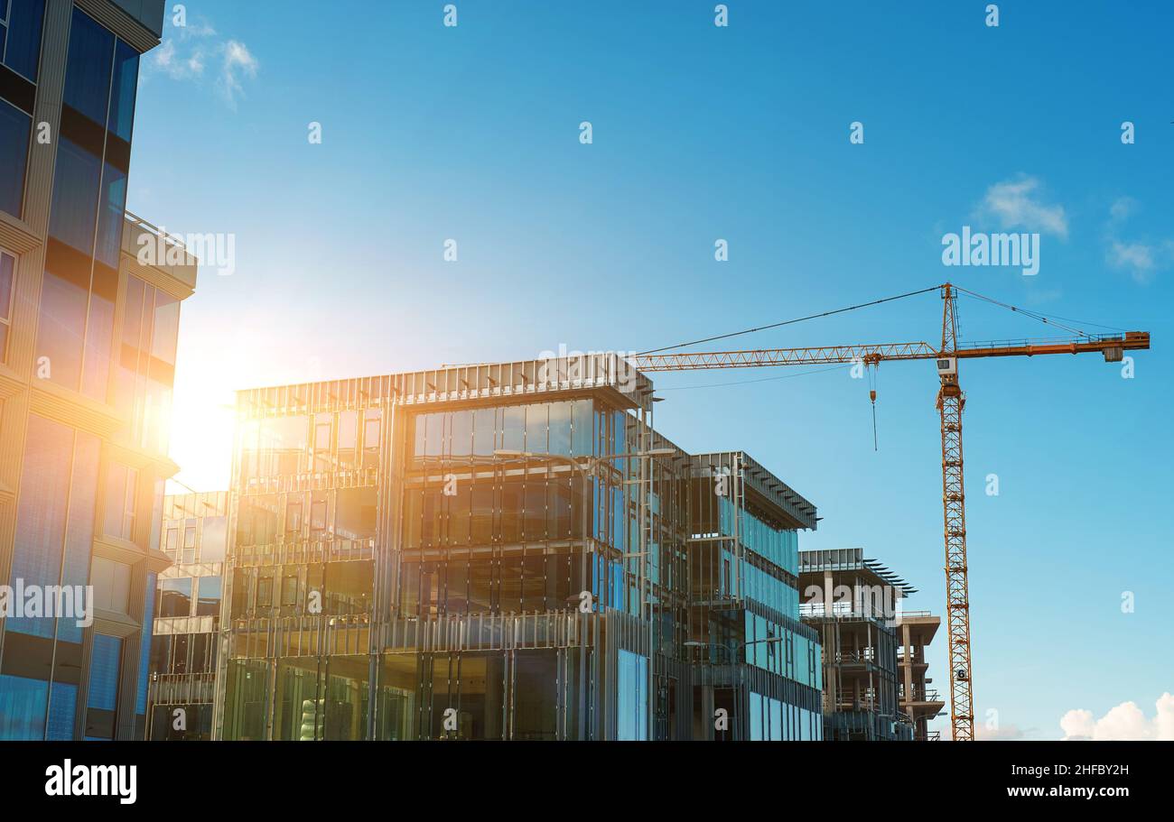 Multi-Story Luxury Apartment Construction