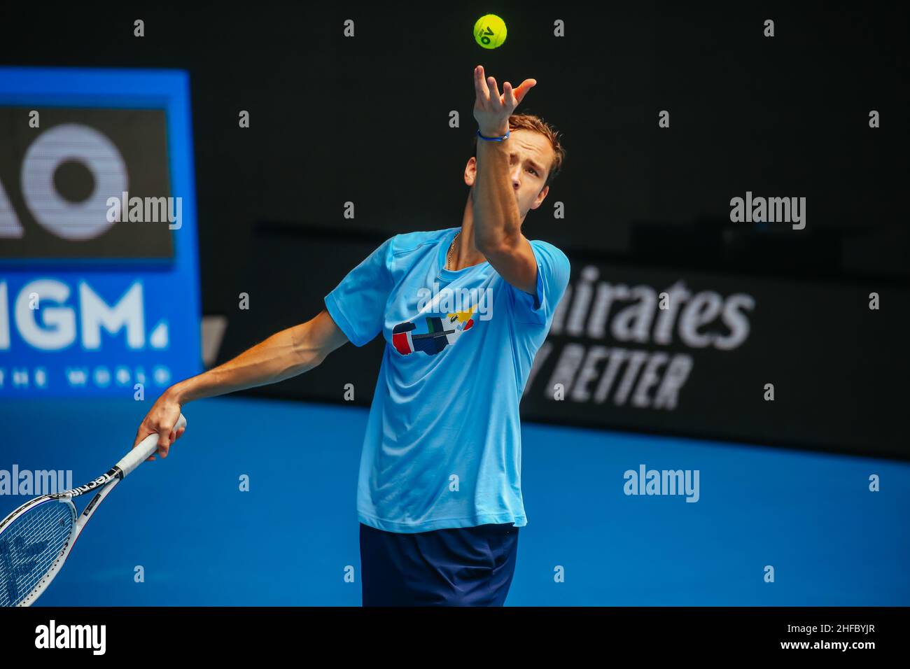 Daniil medvedev australian open hi-res stock photography and images