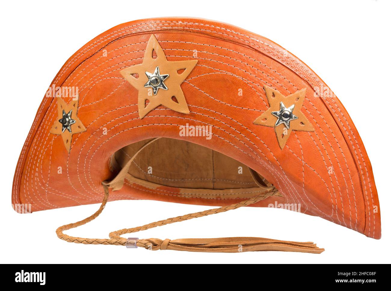 Brazilian Leather hat. Stock Photo