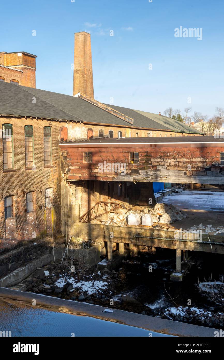 Garnerville, NY USA Jan 14, 2022 Vertical view of the Garnerville