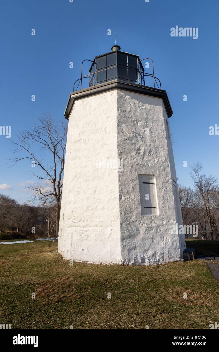 Stony Point, NY USA Jan 14, 2022 Vertical view of the Stony Point