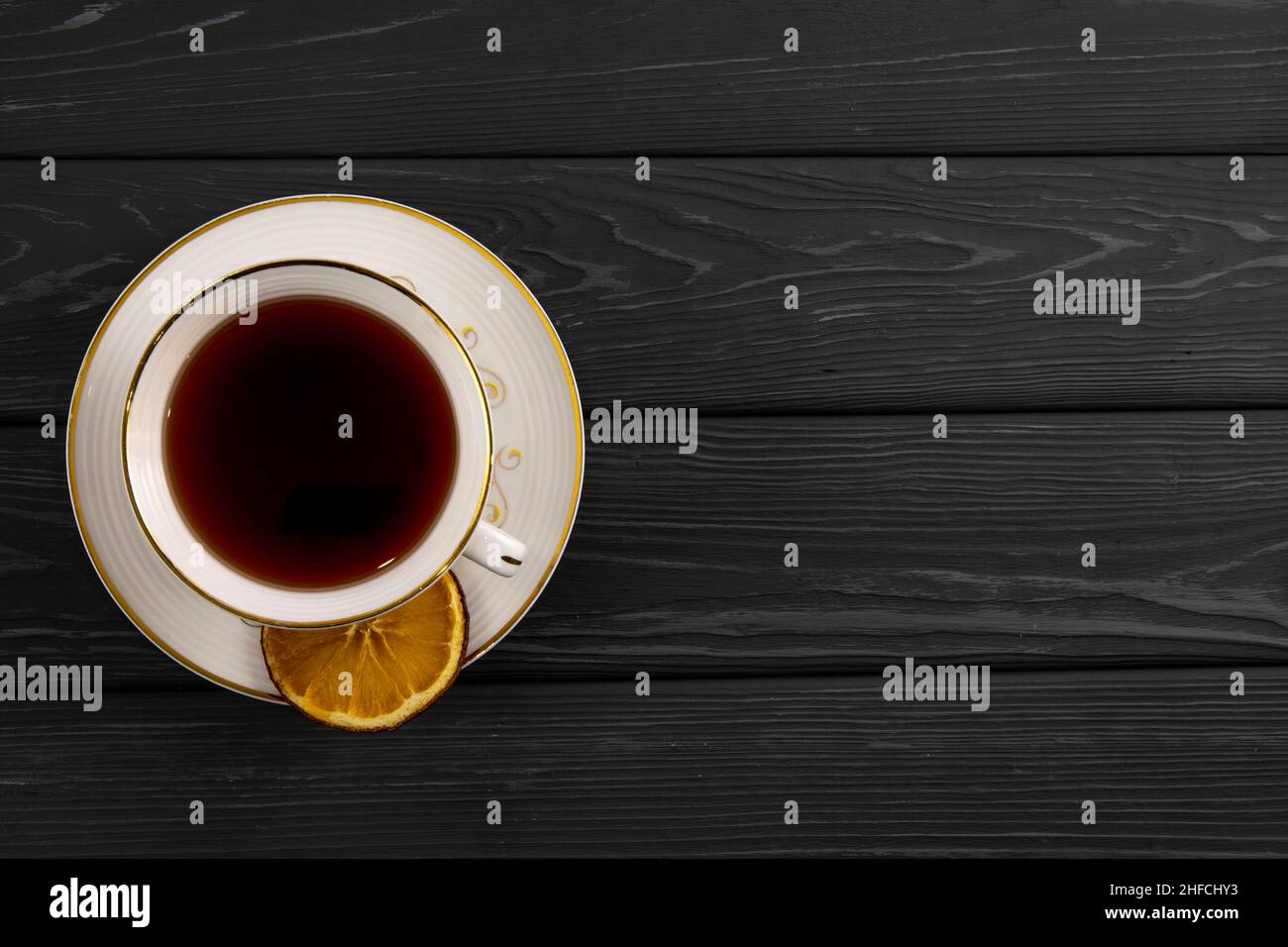 Top view table tea hi-res stock photography and images - Alamy