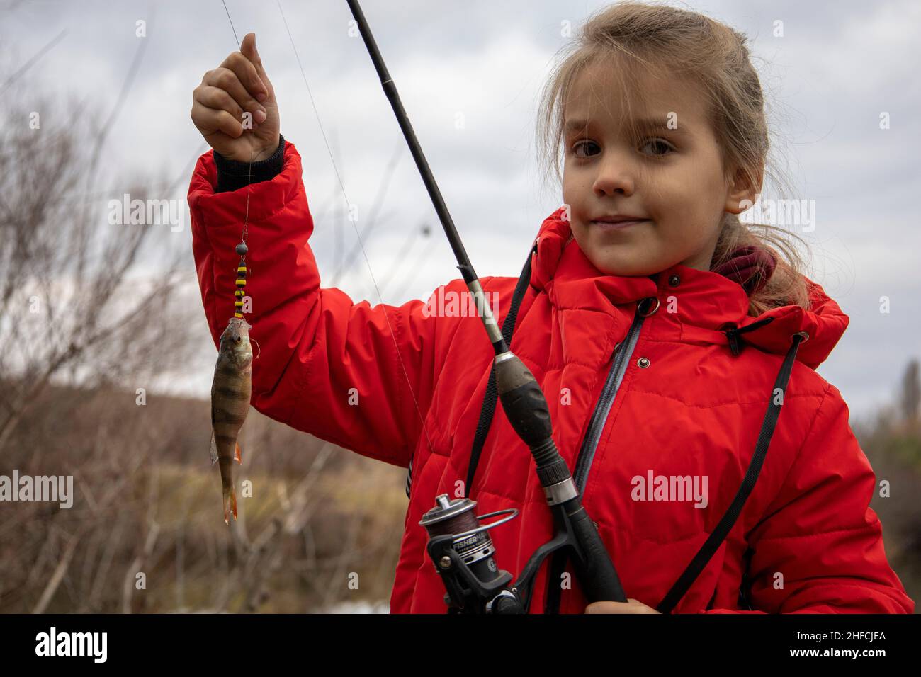 Child river fish hi-res stock photography and images - Page 17 - Alamy