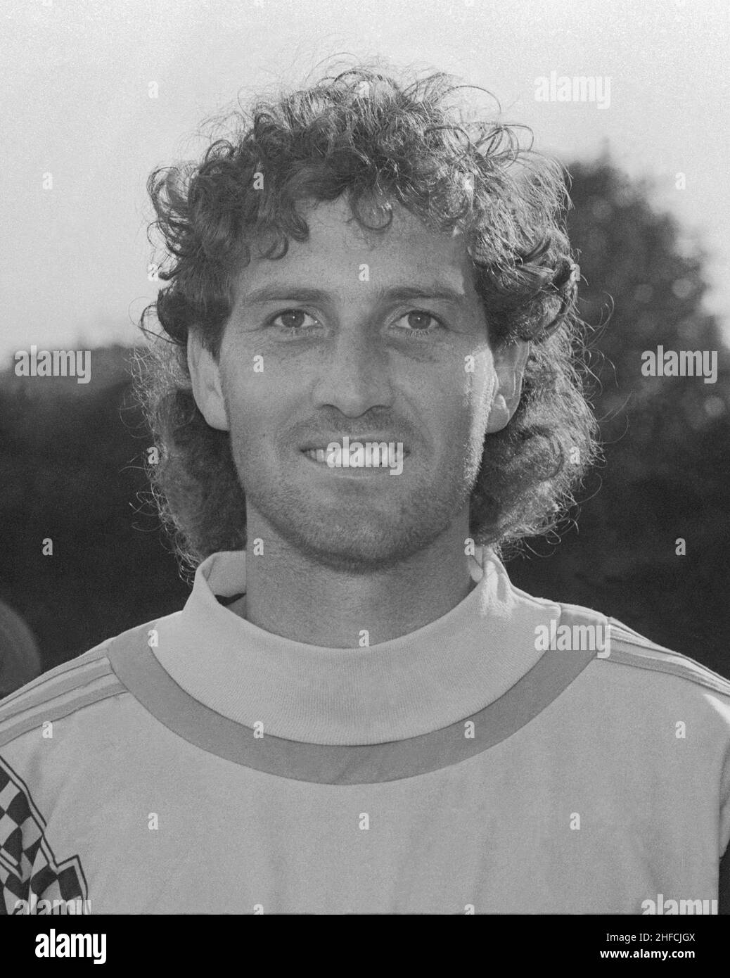 GILLES ROUSSET Goalkeeper football Lyon and France National team to European Championship 1992 in Sweden Stock Photo