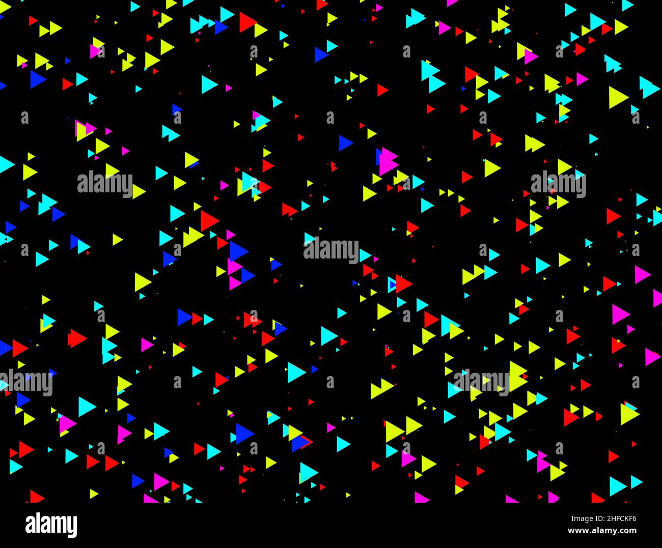 Colorful mosaic pattern squares triangles hi-res stock photography and ...