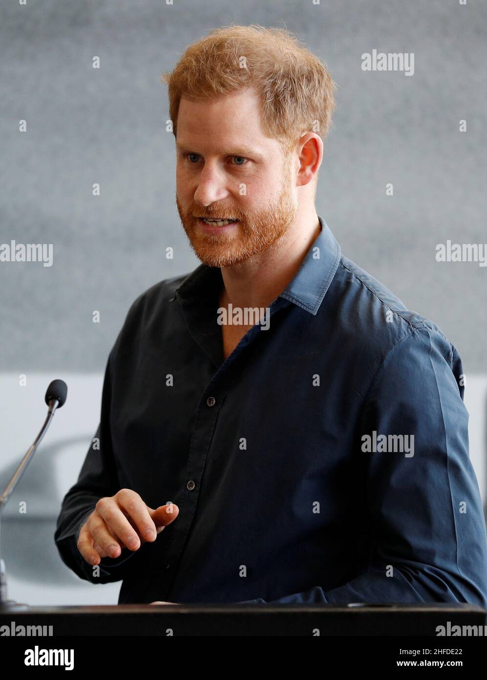 File photo dated 6/3/2020 of the Duke of Sussex who has filed a claim for a judicial review against a Home Office decision not to allow him to personally pay for police protection for himself and his family while in the UK. Harry wants to bring his son Archie and baby daughter Lilibet to visit from the US, but he and his family are 'unable to return to his home' because it is too dangerous, a legal representative said. Issue date: Saturday January 15, 2022. Stock Photo