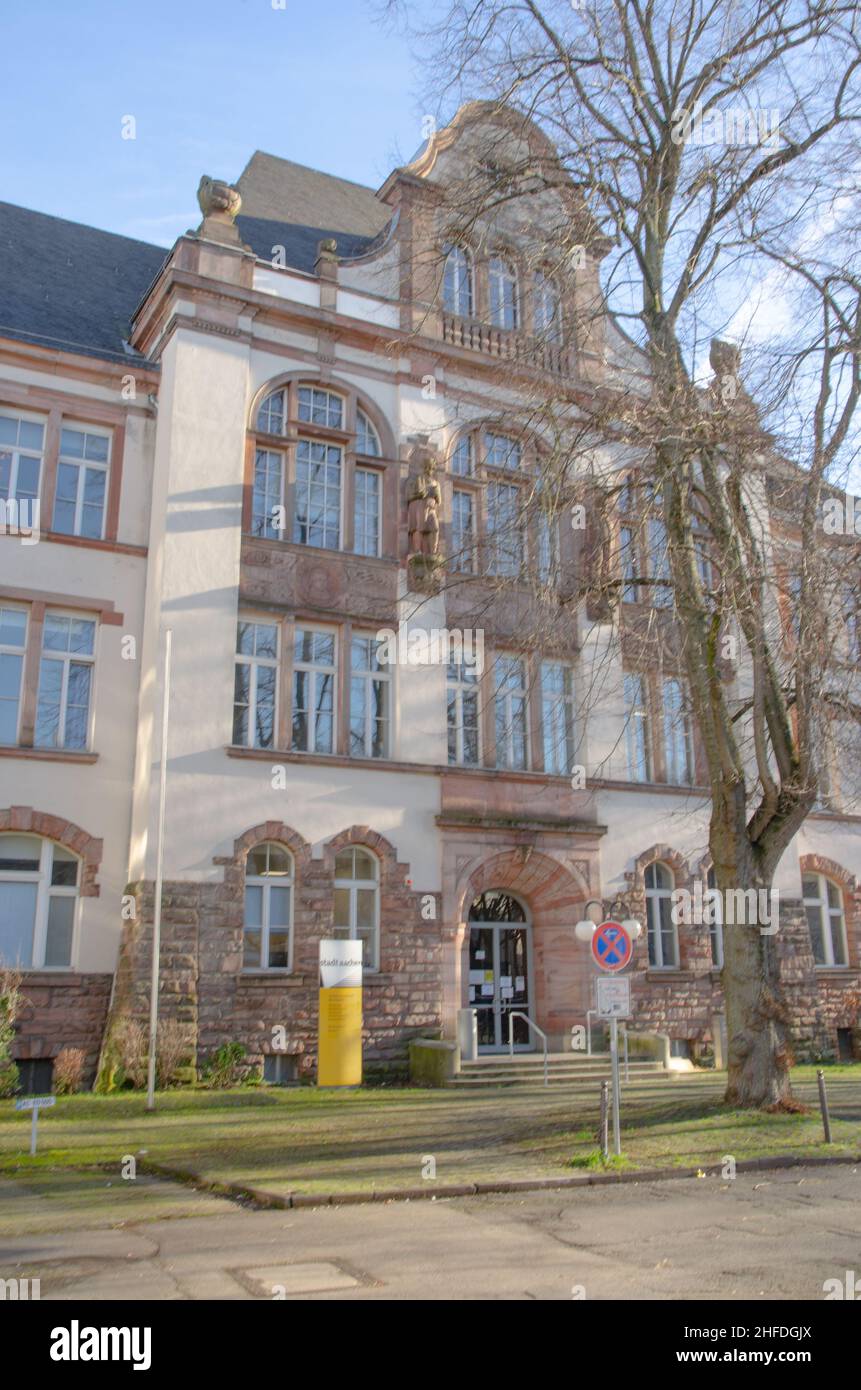Aachen- Die Musikschule ist eine Bildungseinrichtung der Stadt Aachen für Kinder, Jugendliche und Erwachsene Stock Photo