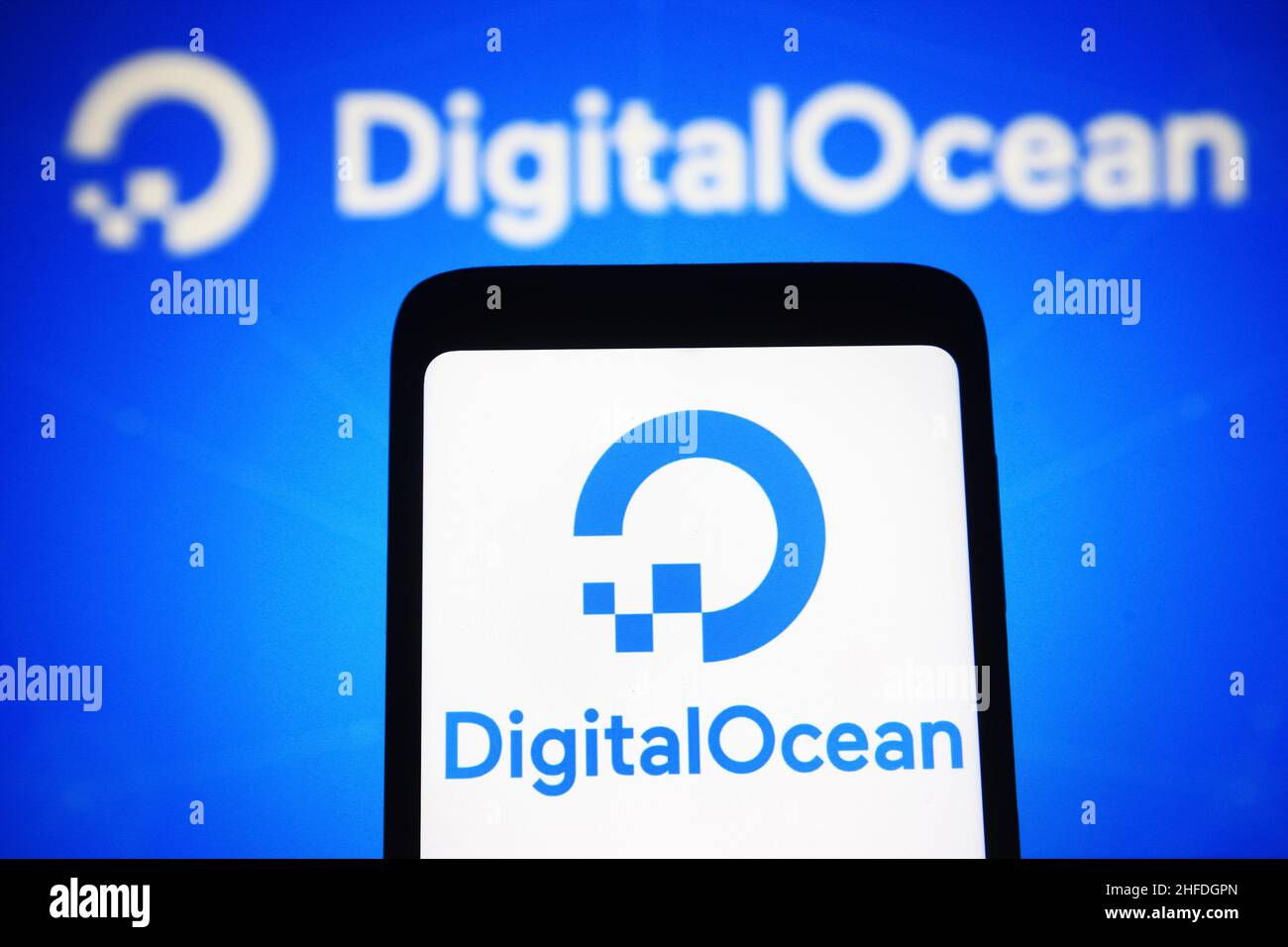 Digitalocean logo hires stock photography and images Alamy