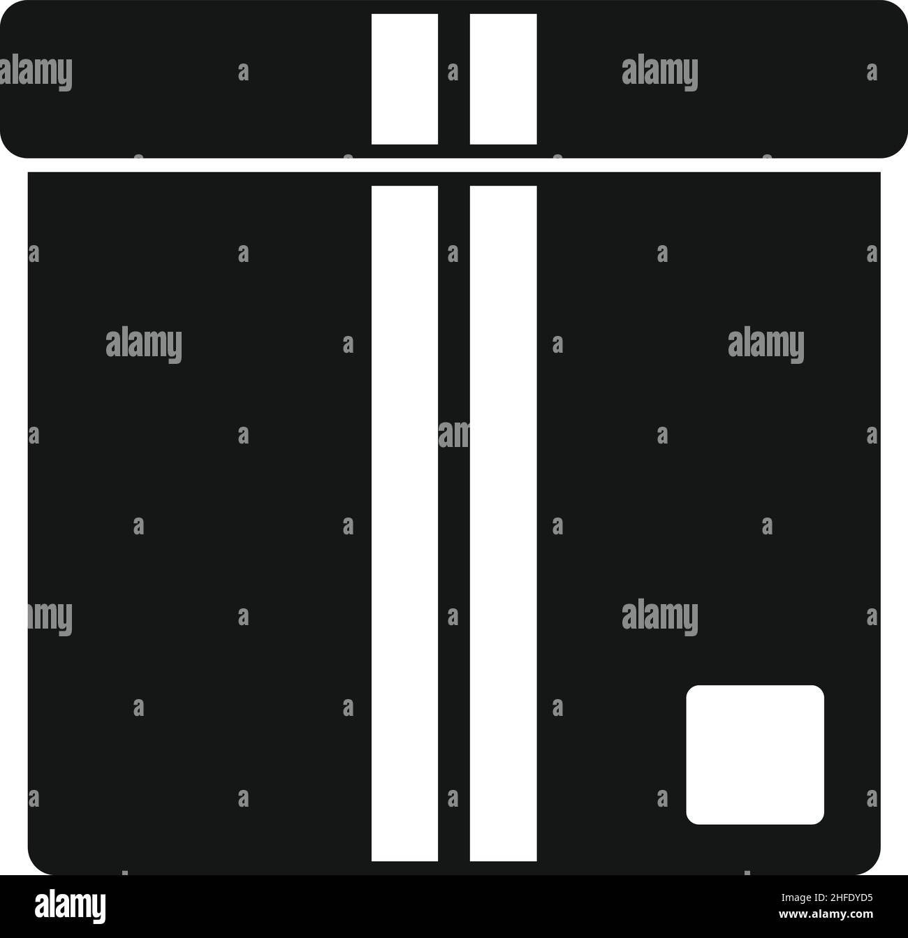Idea box icon simple vector. Carton package. Paper parcel Stock Vector ...