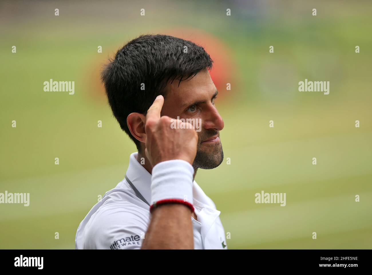 File photo dated 12-07-2019 of Novak Djokovic. Novak Djokovic has lost a judicial review to have the cancellation of his Australian visa quashed following a hearing at the Federal Court of Australia. Issue date: Sunday January 16, 2022. Stock Photo