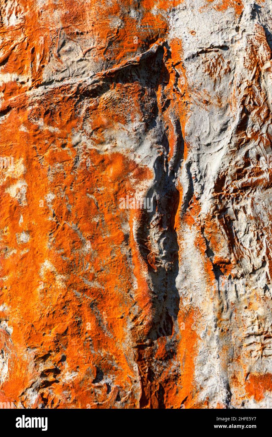 pattern of old rusty metal installations Stock Photo - Alamy