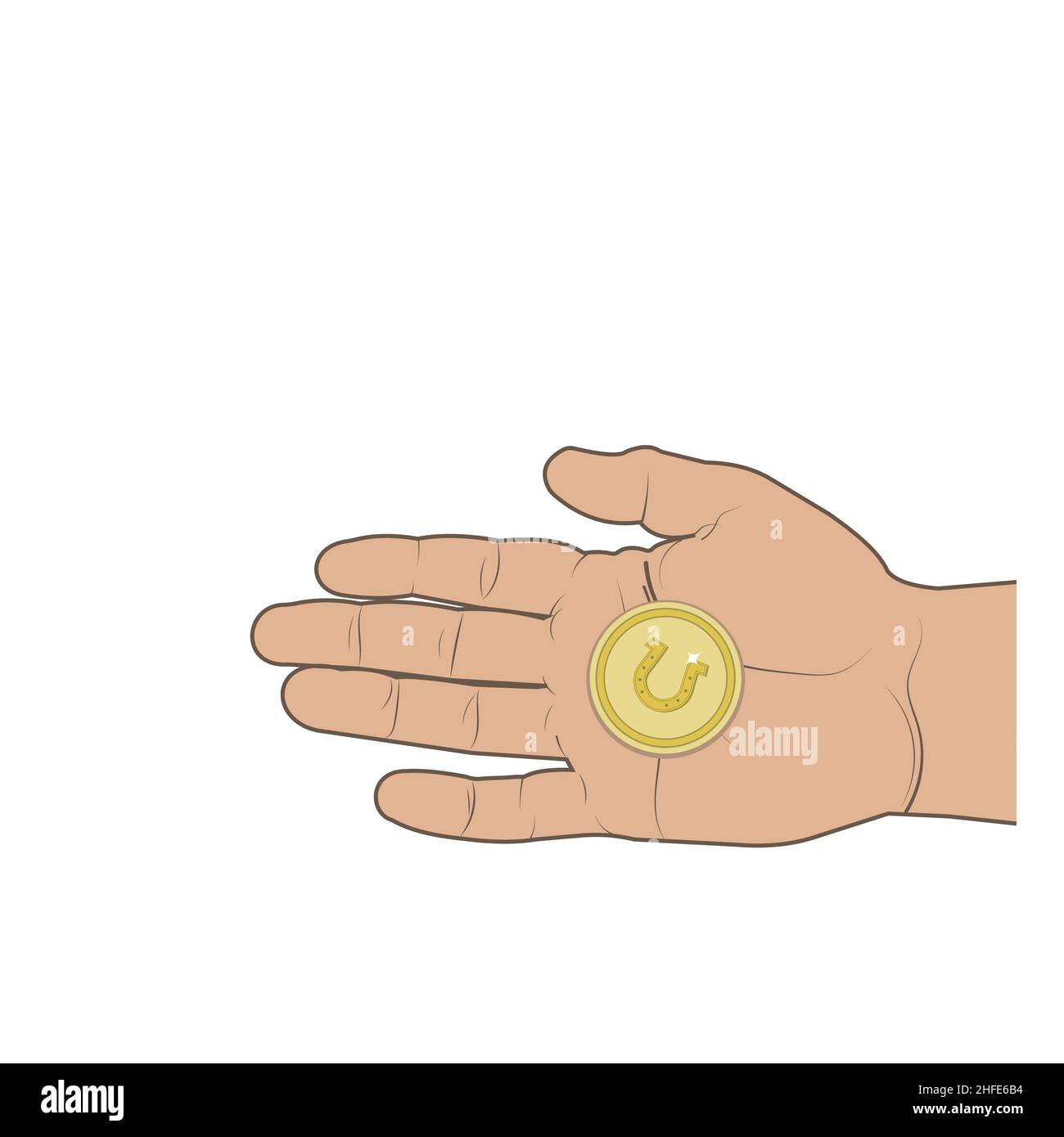 Euro coin clipart hi-res stock photography and images - Alamy