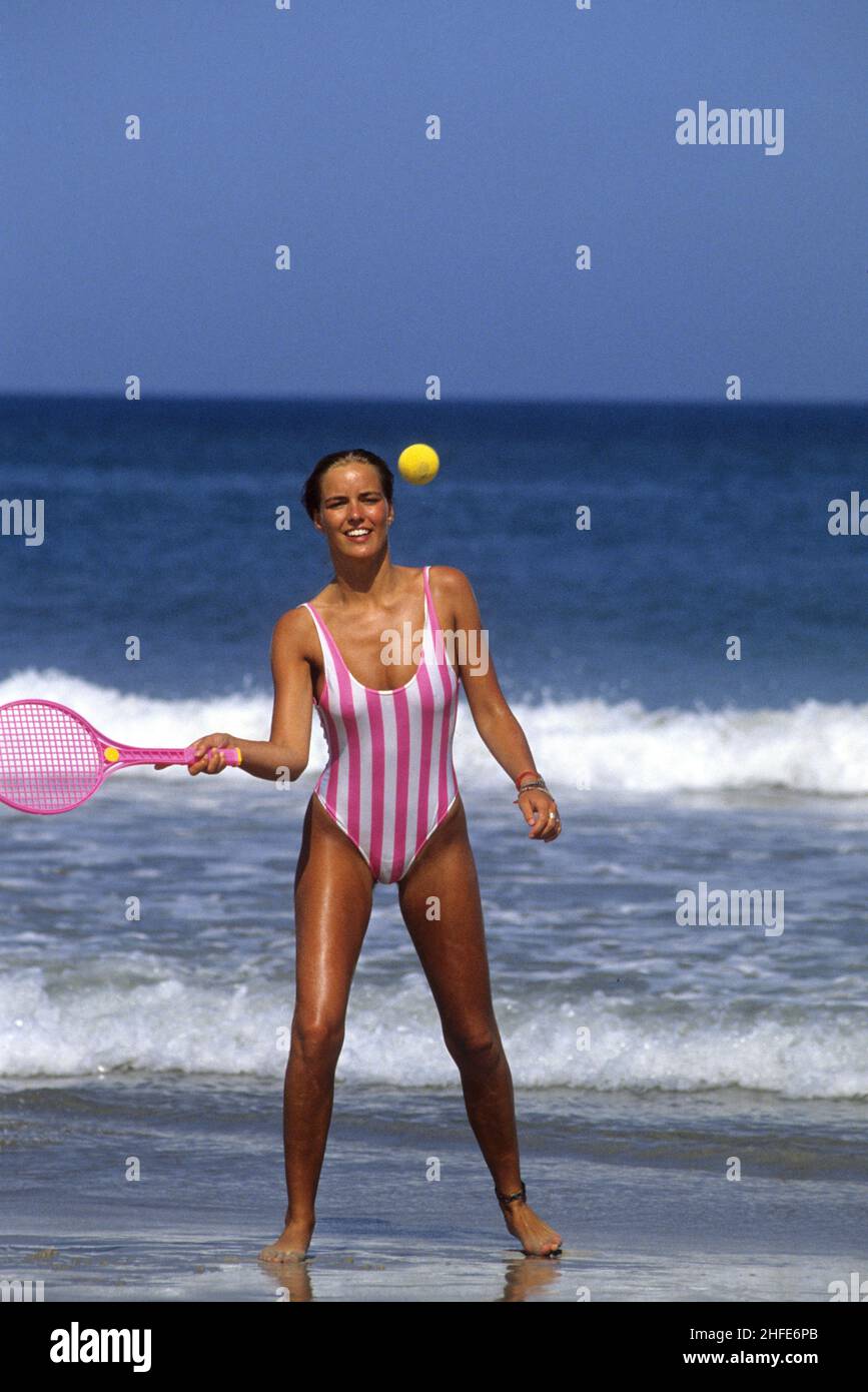 Tennis plage hi-res stock photography and images - Alamy