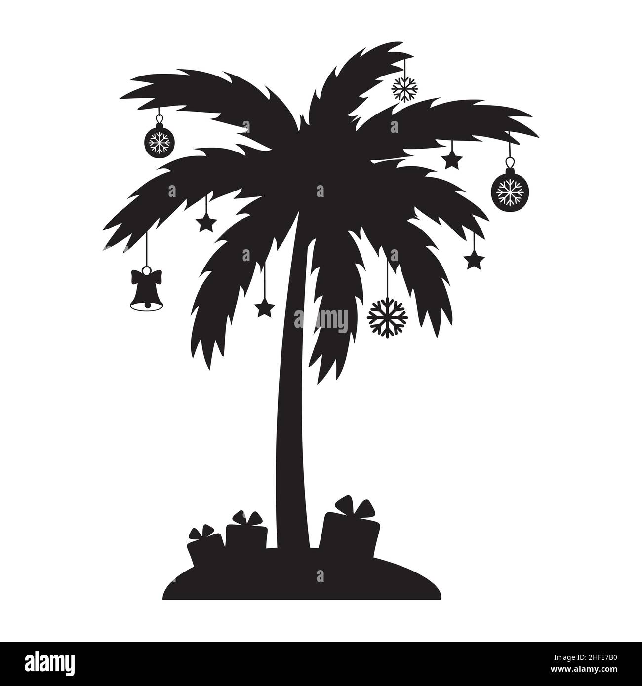 Christmas 2024 palm tree