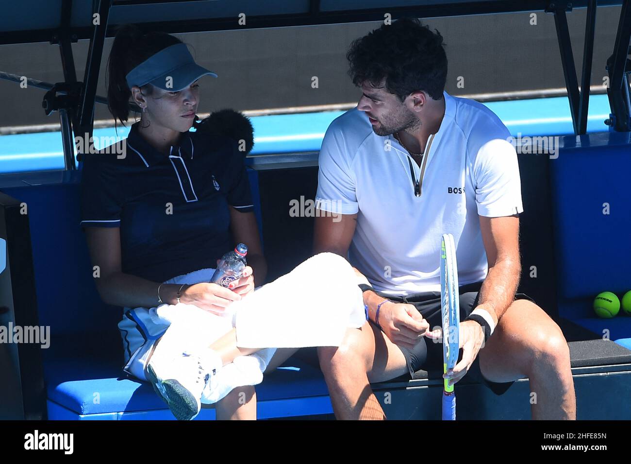 Matteo Berrettini Ajla Tomljanovic High Resolution Stock Photography And Images Alamy