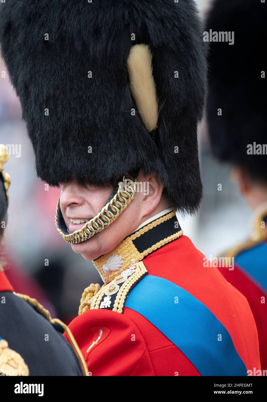 Colonel in chief grenadier guards uniform hires stock photography and