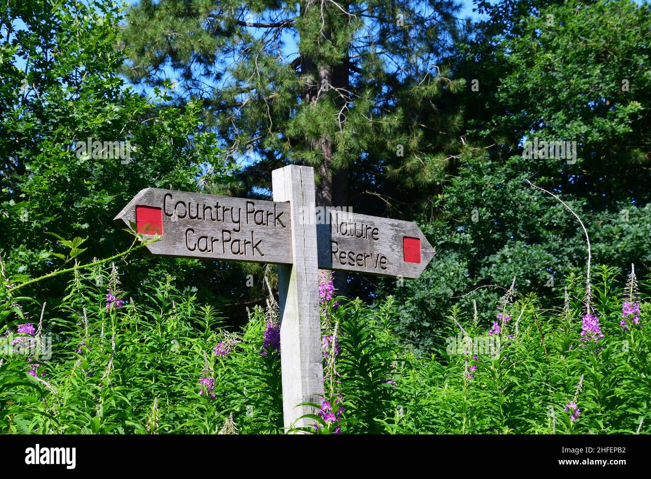 Snipe Dales Country Park and Nature Reserve, Lincolnshire, UK Stock ...