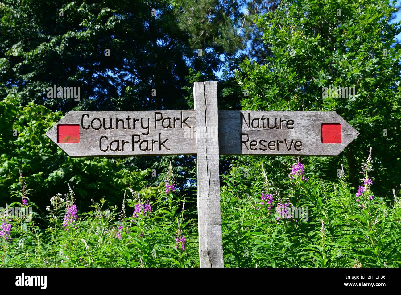 Snipe Dales Country Park and Nature Reserve, Lincolnshire, UK Stock ...