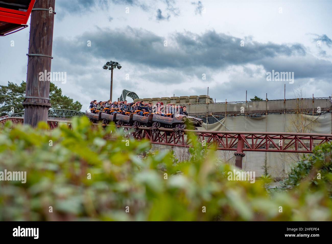 The Rollercoaster RITA At Alton Towers, Where the Magic Never Ends ...