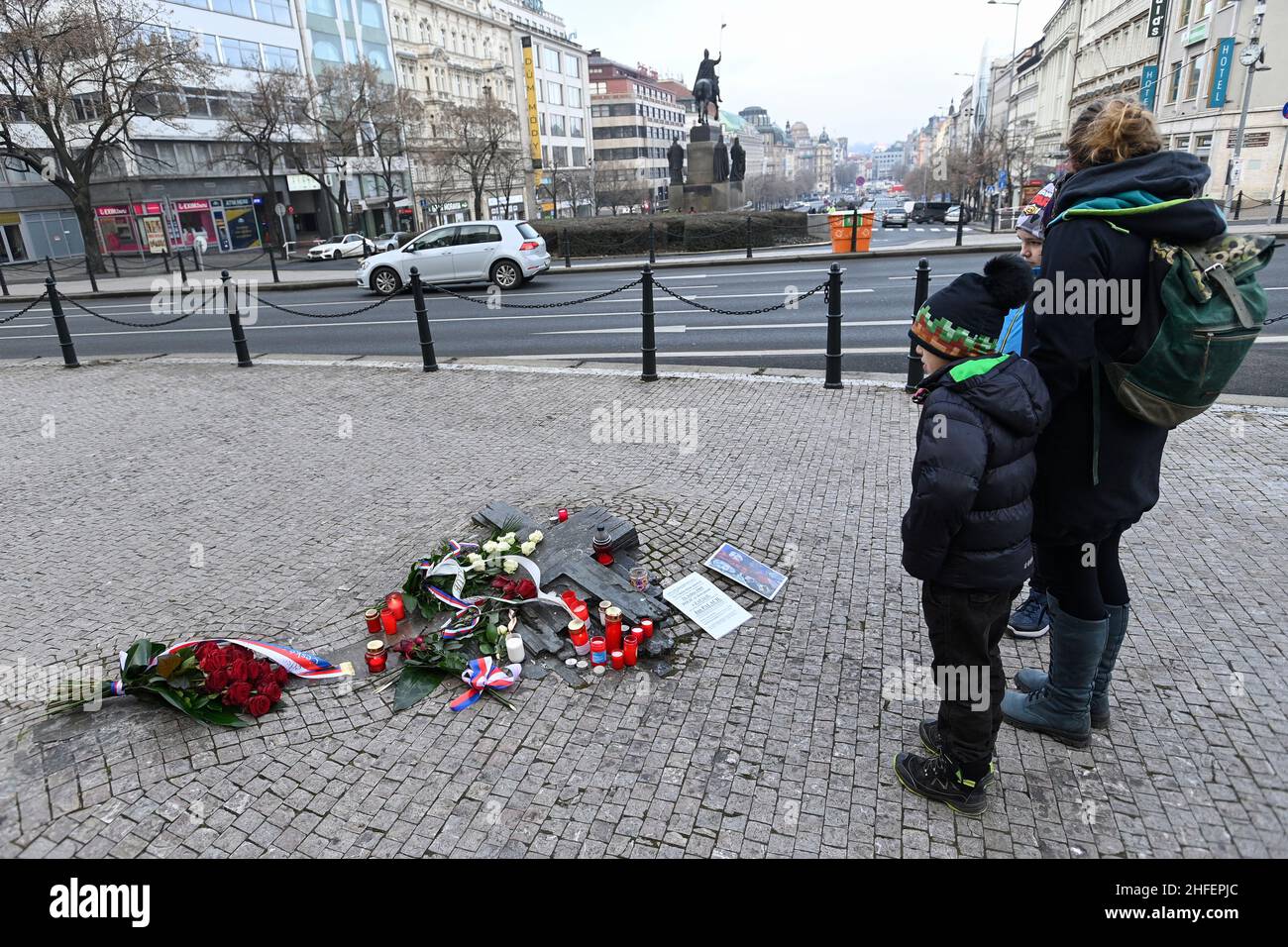 Prague jan palach memorial hi-res stock photography and images - Page 4 -  Alamy