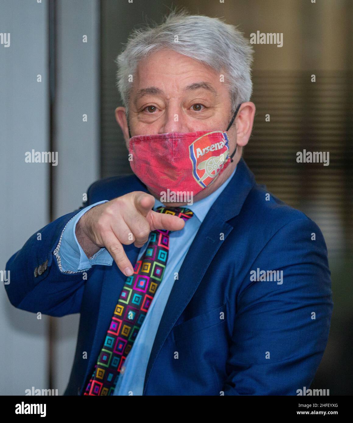 London, England, UK. 16th Jan, 2022. Former Speaker of House of Commons