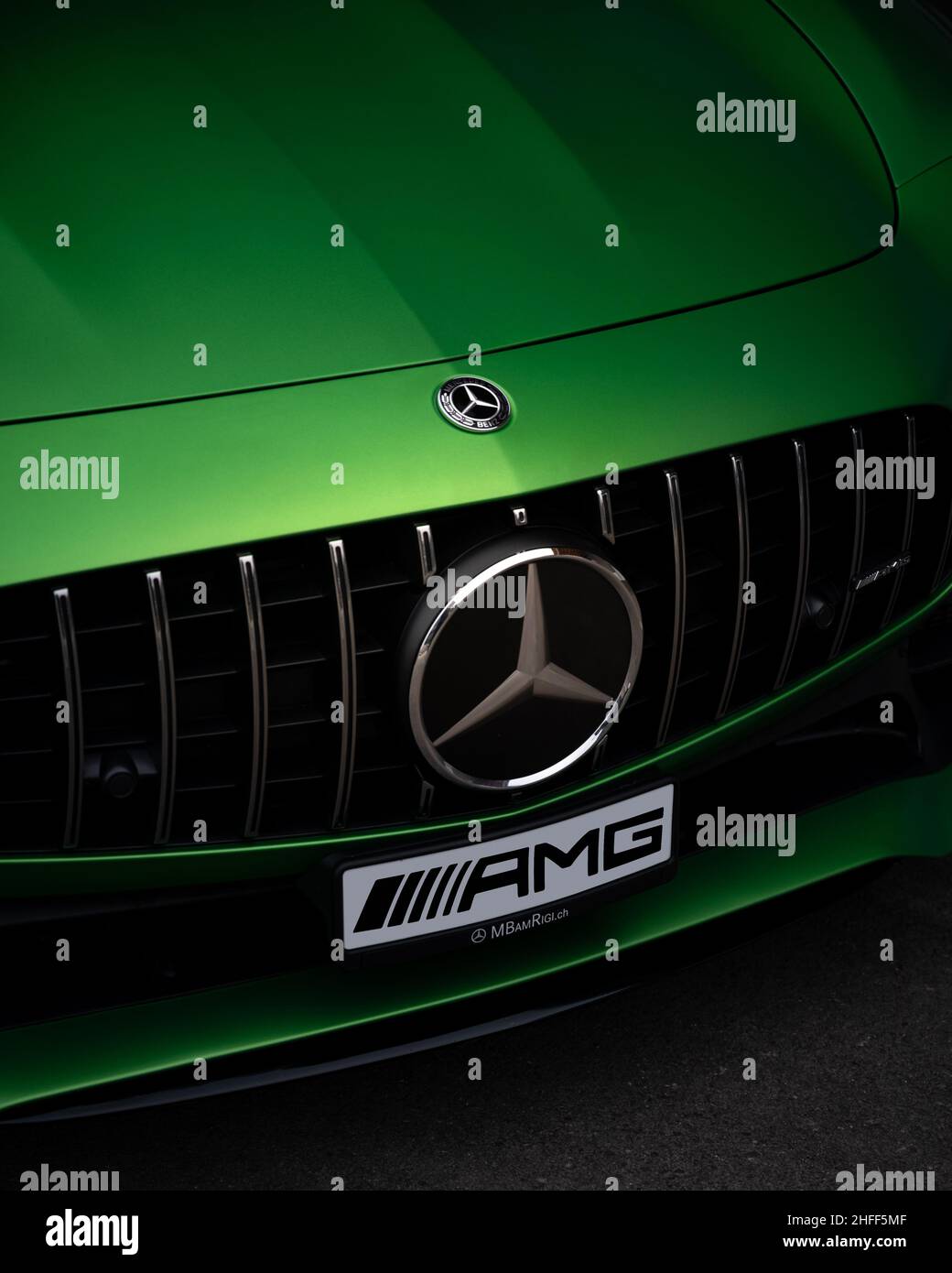 Mercedes AMG GTR Stock Photo