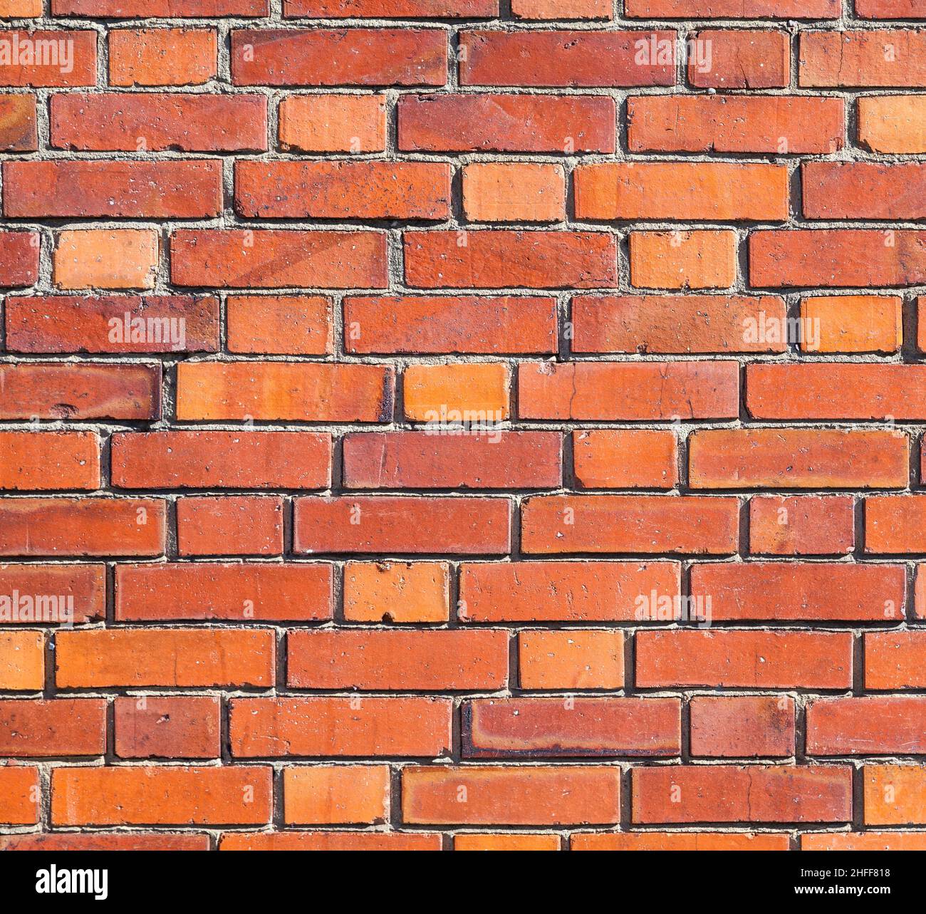 red historic brick pattern in sunlight Stock Photo - Alamy