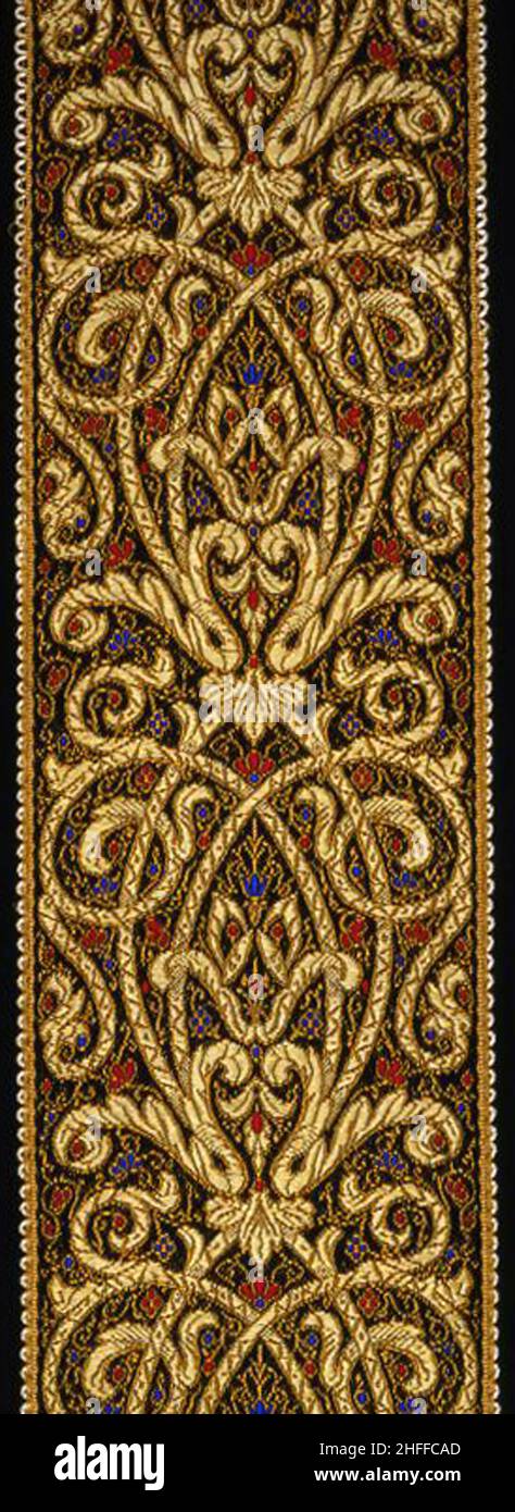 Ribbon, France, c. 1870 Stock Photo - Alamy