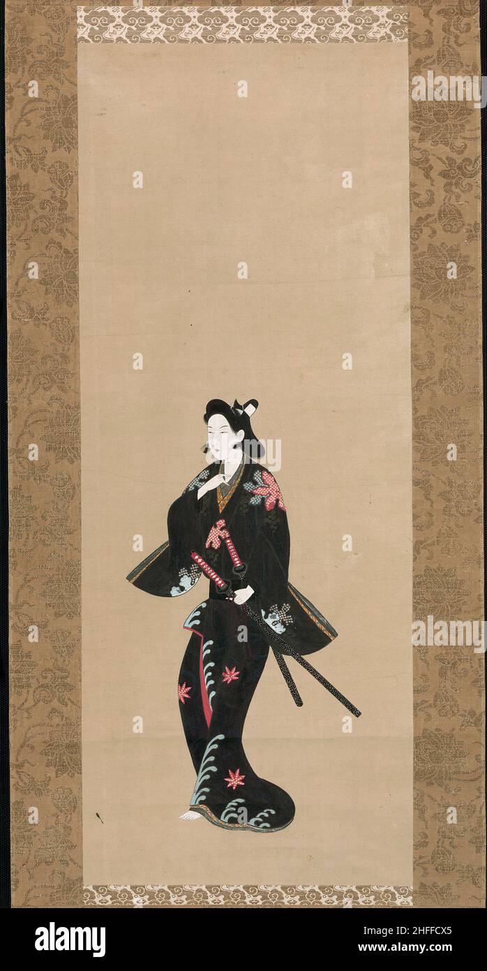 Samurai, 1750/75. Stock Photo