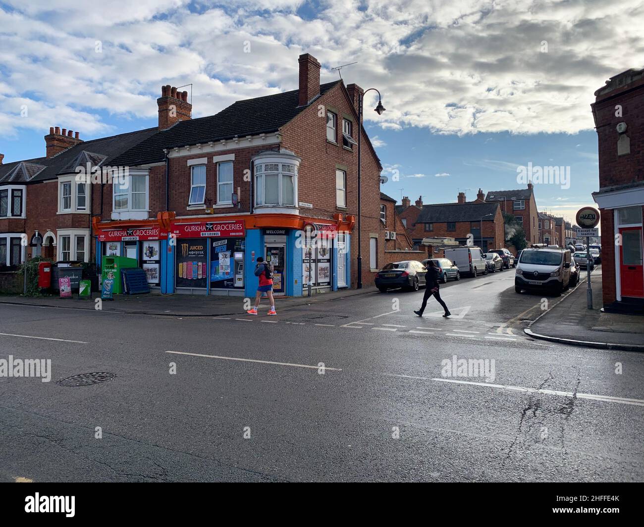Wolverton corner shop Milton Keynes UK Stock Photo Alamy