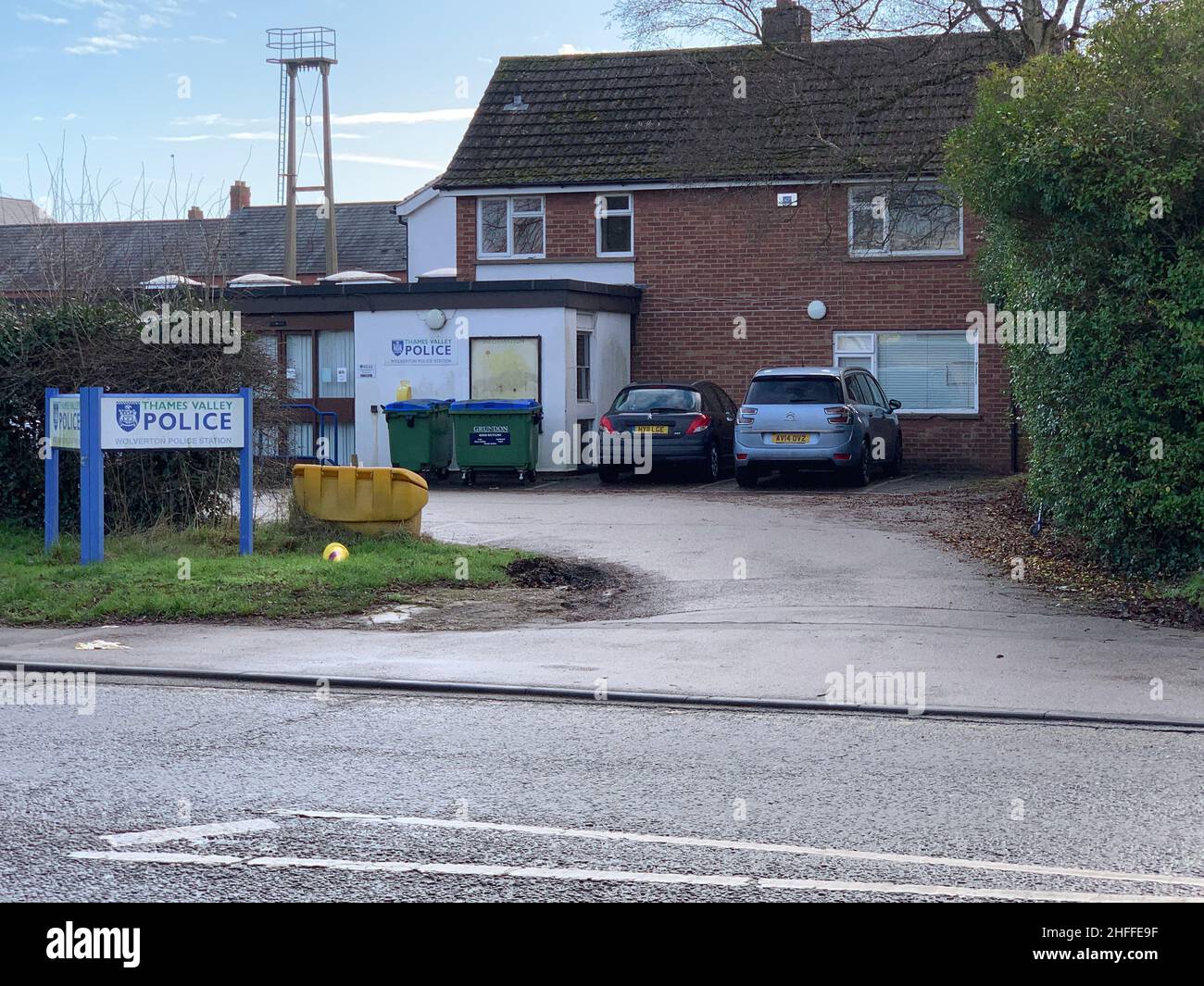 Police station Bletchley Milton Keynes UK Stock Photo Alamy