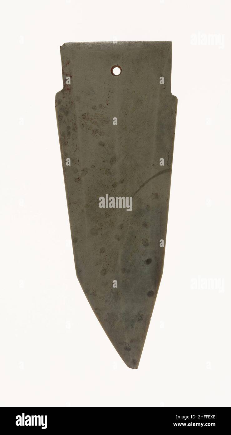 Dagger-Blade (ge), late Shang dynasty to Western Zhou dynasty,  c. 1200-771 B.C. Stock Photo