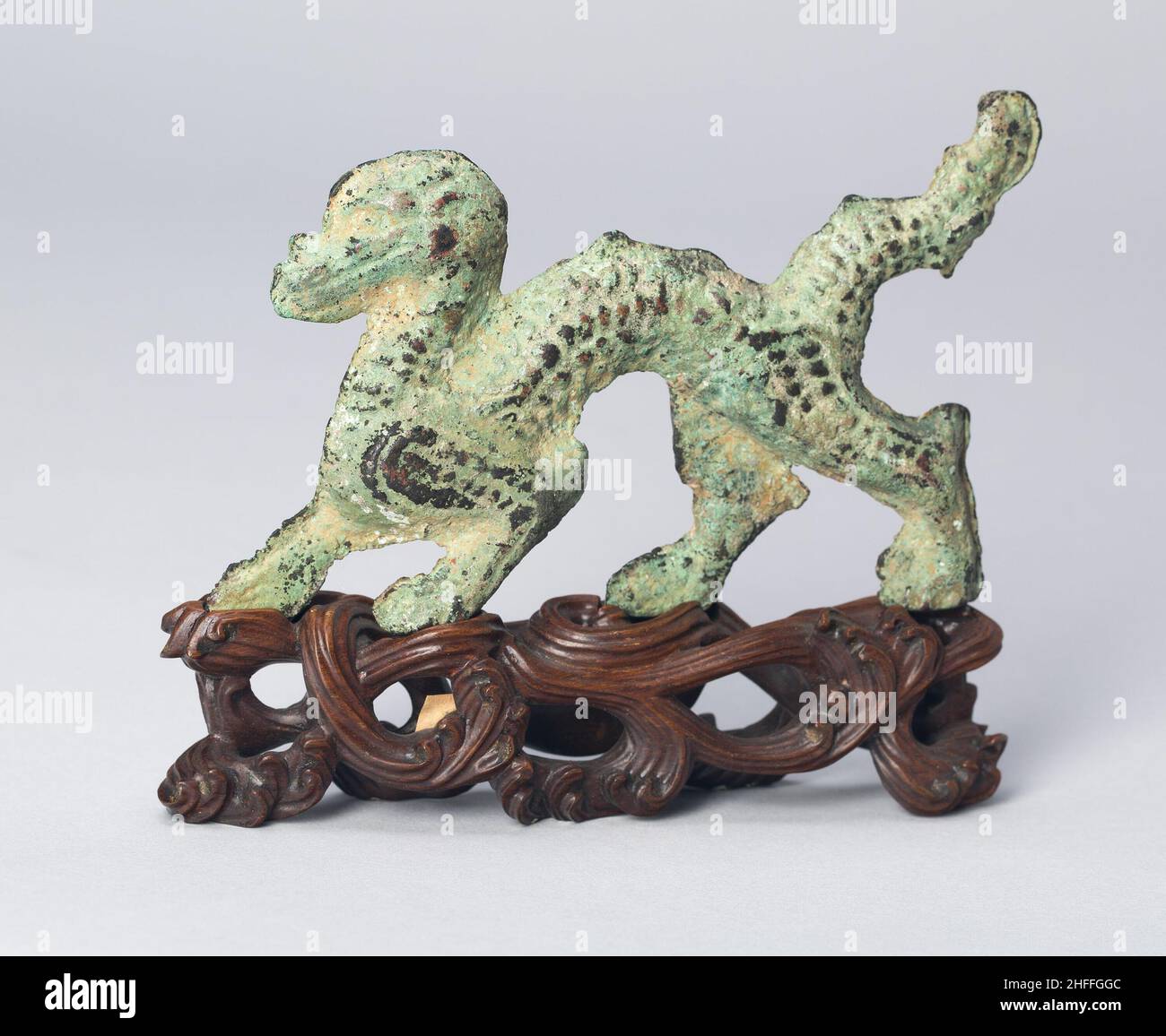 Dragon, Han dynasty (206 B.C.-A.D. 220) or later. Stock Photo