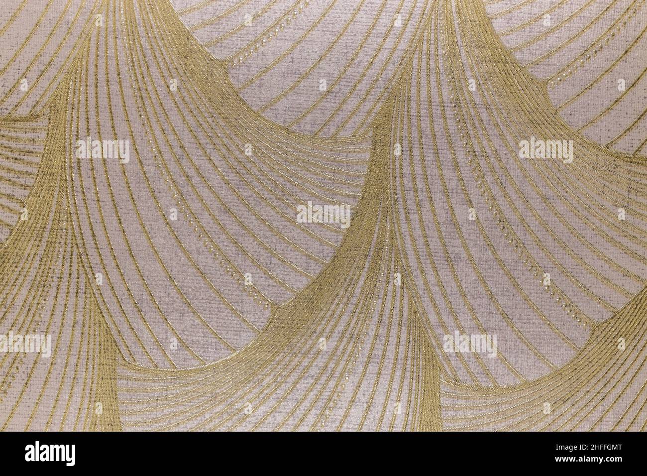 retro textile tapestry background texture with a glossy texture Stock Photo