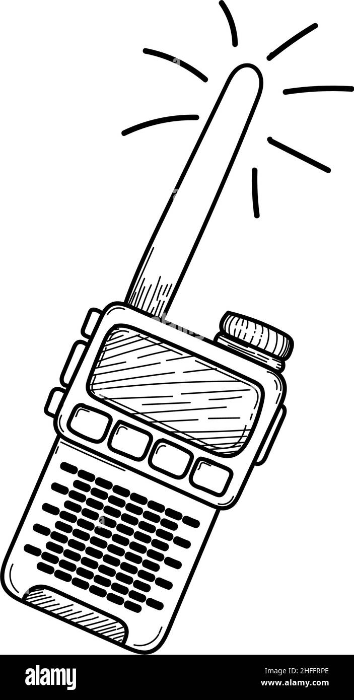 Portable radio or walkie talkie  CanStock